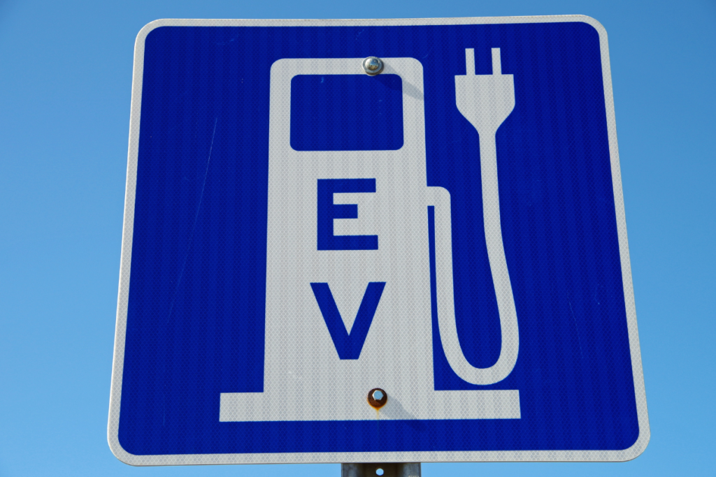 Electric Vehicle Charging Signage USA